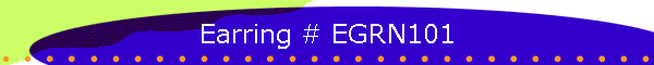 Earring # EGRN101